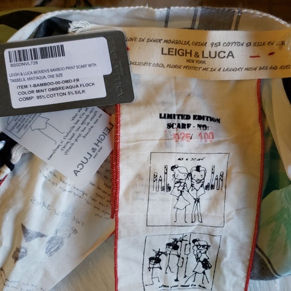 Leigh & Luca Anthropology Bamboo Scarf - Picture 4 of 8